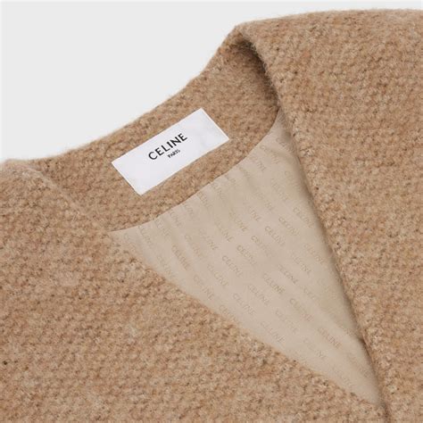 celine alpaca jacket